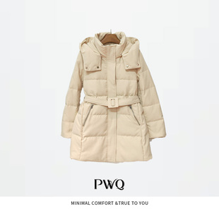 羽绒服90鹅绒系带收腰外套KGJ-26011033-DY