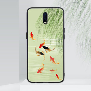 保护套y73 x20手机壳x70pro中国风vivoy30女款 y79鲤鱼s7e s9软壳v3 v20防摔x7 春夏风景图适用vivox30 x27