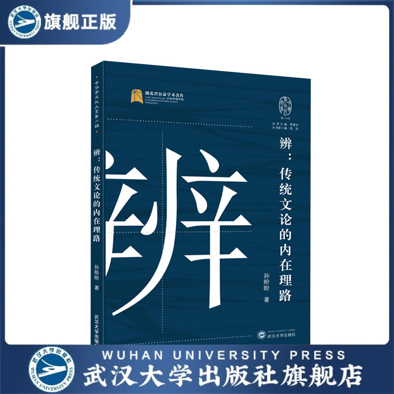 【旗舰正版 现货速发】辨：传统文论的内在理路 9787307238879 孙