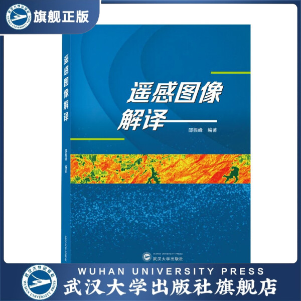 【旗舰正版 现货速发】遥感图像解译9787307229471邵振峰 编