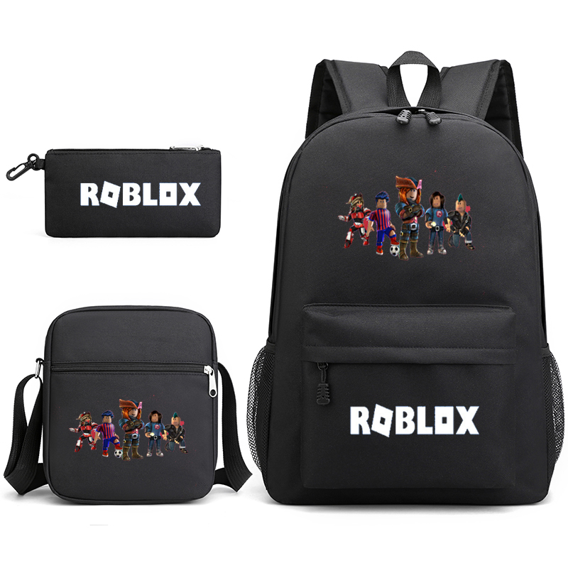 新款Roblox男女高中供应双肩包学生书包小单肩包笔袋电脑包校园