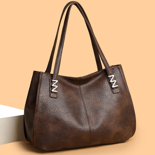 女士包包软皮斜挎包2026新款真皮女包手提包大包牛皮单肩斜挎包女