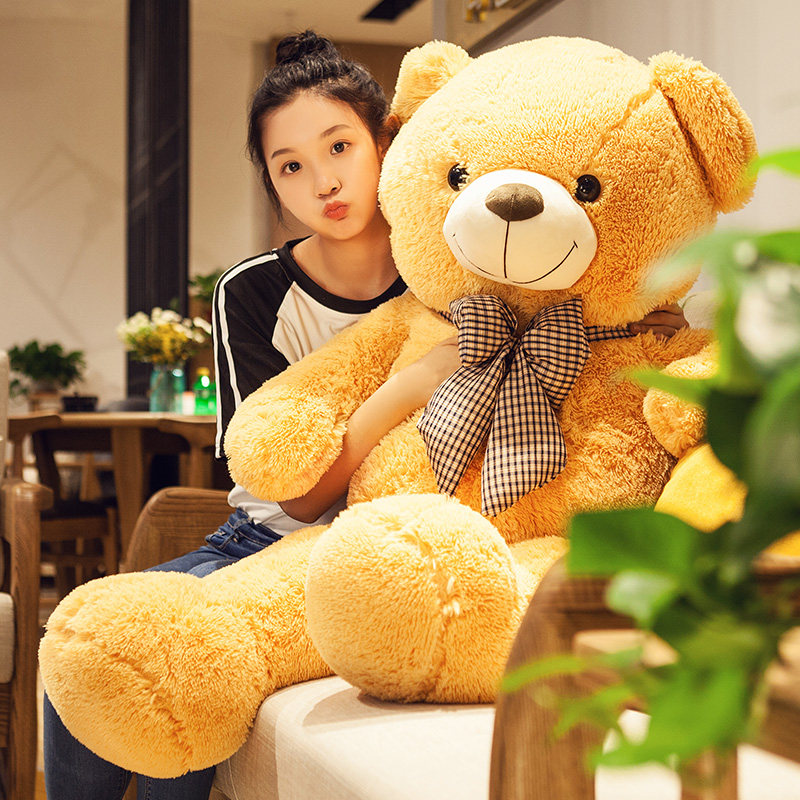 큰 테디 팬더 인형 포옹 곰 인형 봉제 인형 여자 친구 곰 생일 선물 소녀