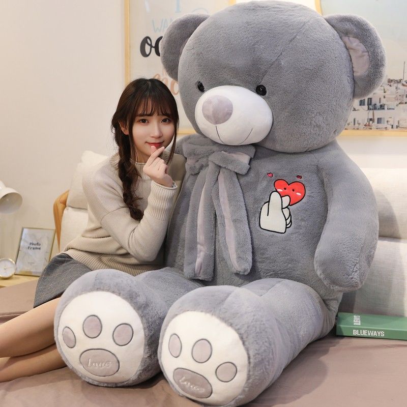 포옹 베어 플러시 장난감 테디 베어 걸레 인형 인형 베개 인형 여성을위한 대형 어린이 생일 결혼 선물