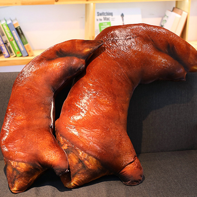 搞怪创意猪脚个性抱枕猪蹄靠垫