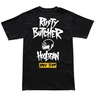 哈雷T恤RustyButcher生锈屠夫摩托重机Hooligan流氓车队限量短袖