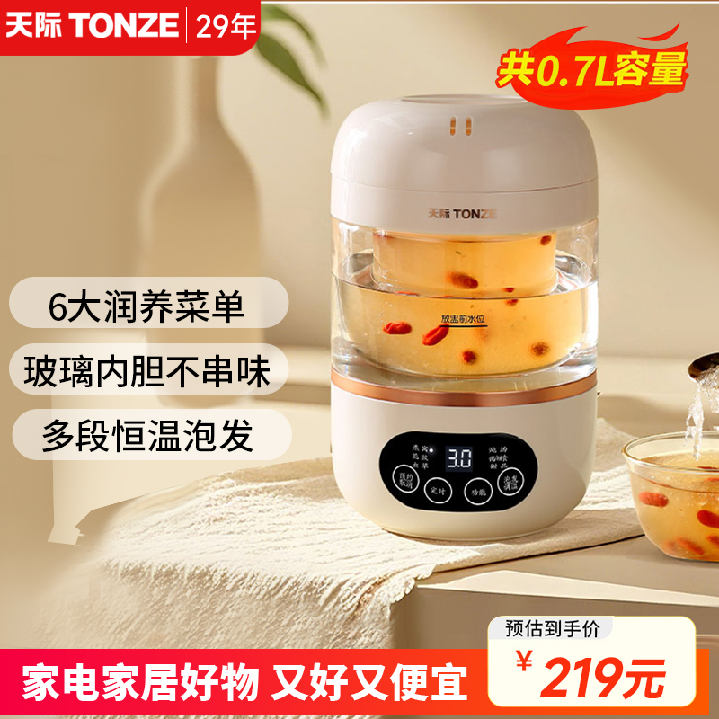 天际家用隔水炖锅多功能电炖盅