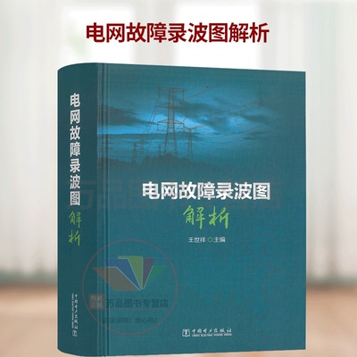 2023新书 电网故障录波图解析 中国电力出版社 王世祥 著9787519881023