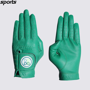 韩国代购GFORE高尔夫26年春柔软羊皮透气舒适运动户外单手女手套