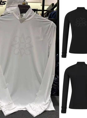 韩国代购st andrews高尔夫球服26春夏女半高领薄款冷感长袖上衣