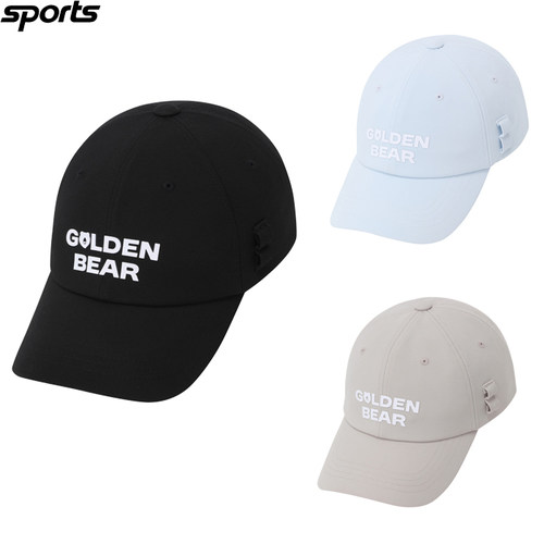 韩国代购golden bear高尔夫配饰26春夏女标志防晒遮阳运动棒球帽