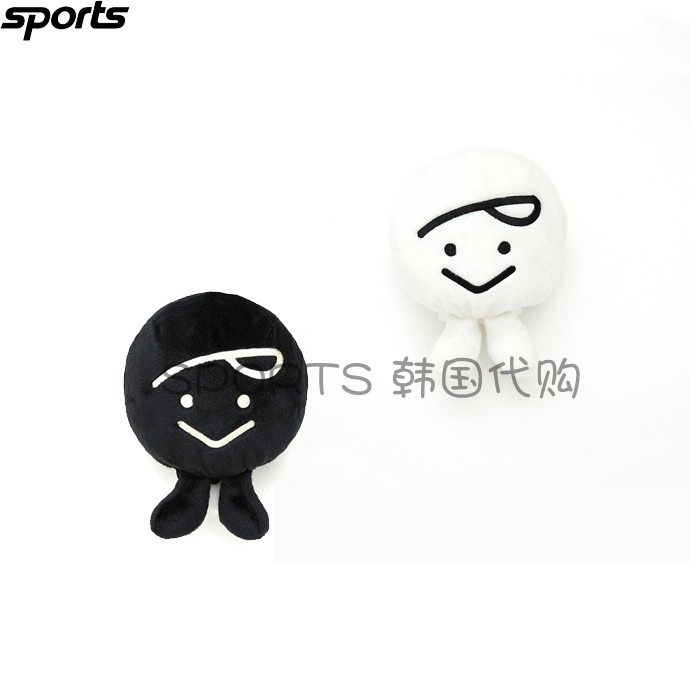 韩国直邮piv'vee高尔夫球22年春季GOLF运动男女毛绒玩偶球杆套