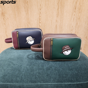 韩国代购malbon高尔夫配饰25初秋男女户外休闲轻便大容量手拿包