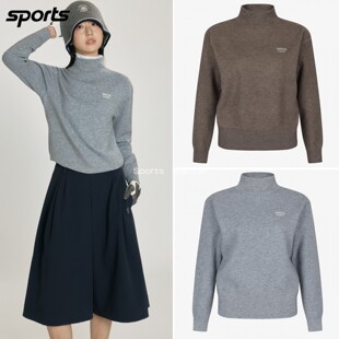 韩国代购southcape高尔夫26年秋冬保暖抗寒高领运动针织衫毛衣女