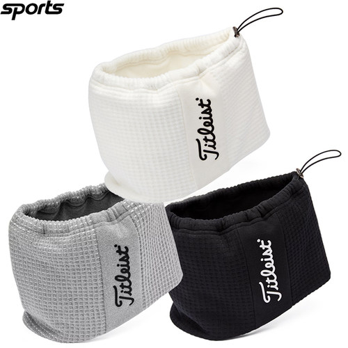 韩国代购titleist高尔夫25秋冬加绒加厚保暖抗寒户外围巾围脖男女