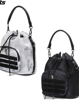 韩国代购amazingcre高尔夫配饰26春夏男女迷彩图案休闲手提斜跨包