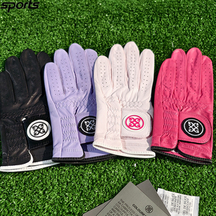 特价韩国代购GFORE高尔夫柔软羊皮透气舒动户外单手左手女式手套