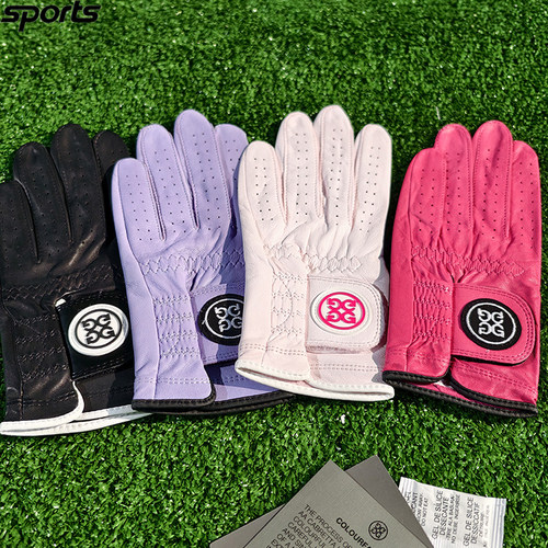 特价韩国代购GFORE高尔夫柔软羊皮透气舒动户外单手左手女式手套