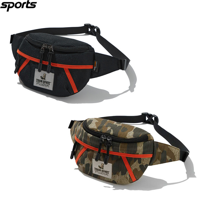 韩国代购malbon高尔夫球配饰26春夏男女联名款腰包休闲运动腰带包