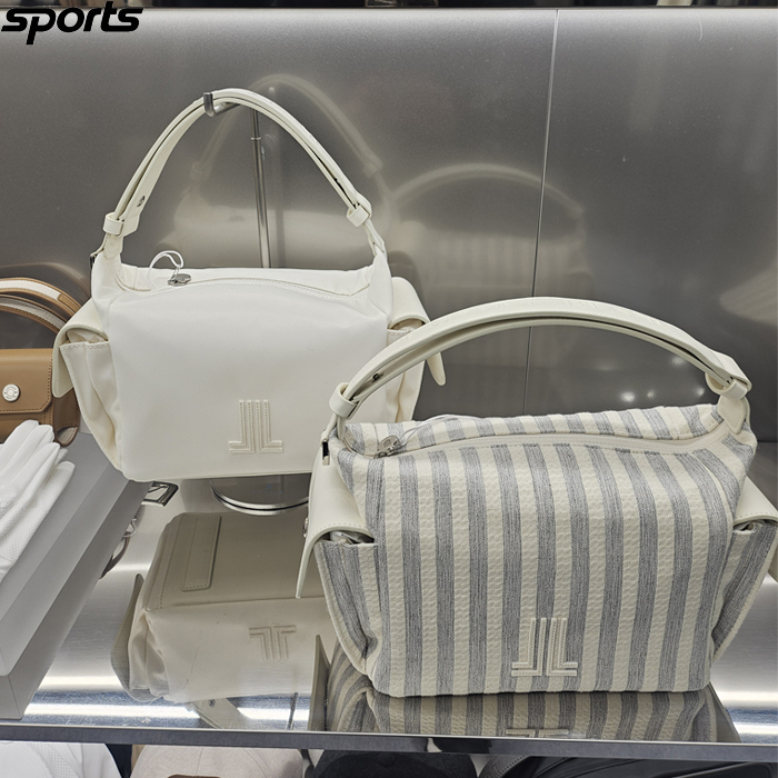 韩国代购lanvin blanc高尔夫配饰26春夏女纯色防水轻便手提单肩包