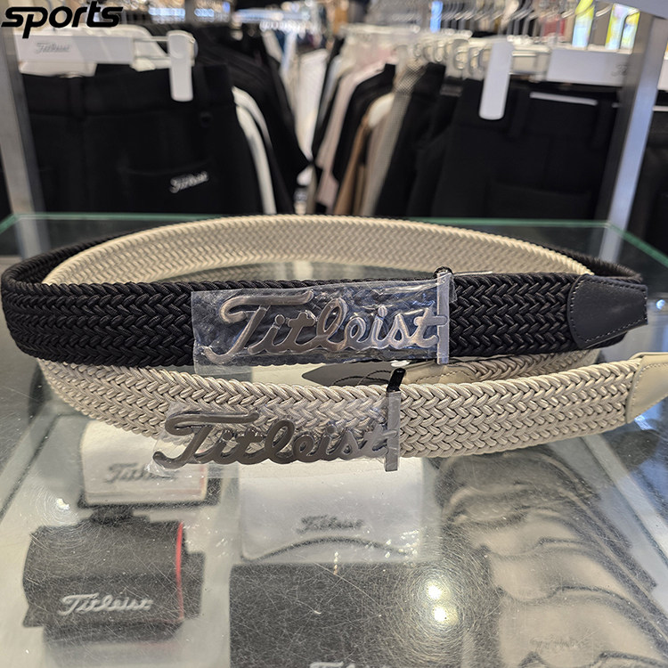 韩国代购titleist高尔夫26春编织纹金属扣舒适简约运动户外腰带男,运动/瑜伽/健身/球迷用品,更多,淘宝优惠券,粉丝福利购,淘宝优惠卷