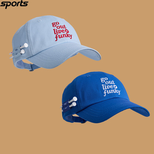 韩国代购ANDGOLF高尔夫配饰穿搭24年春季球TEE收纳防晒男女款球帽