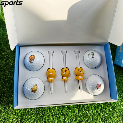 现货韩国代购KAKAO GOLF高尔夫装备配饰ins卡通球TEE组挂件球袋