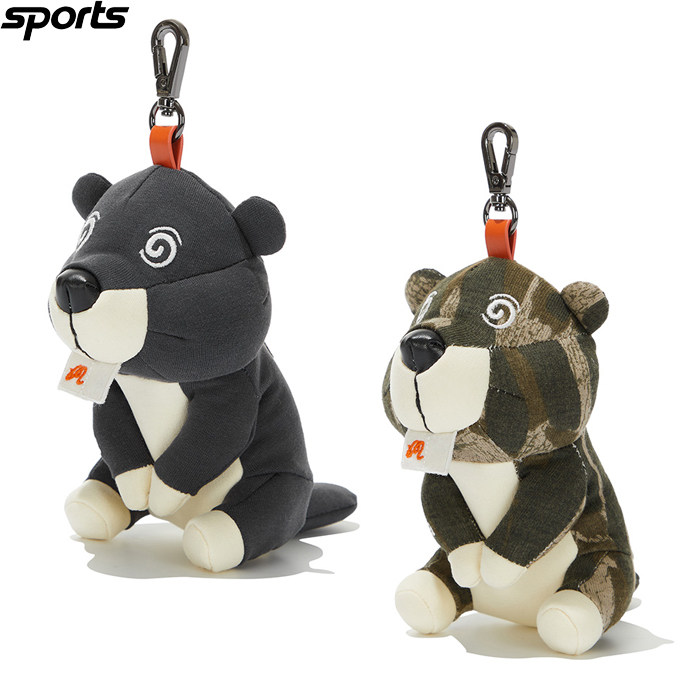 韩国代购malbon高尔夫球配饰26春夏联名限量男女卡通挂件迷你球包