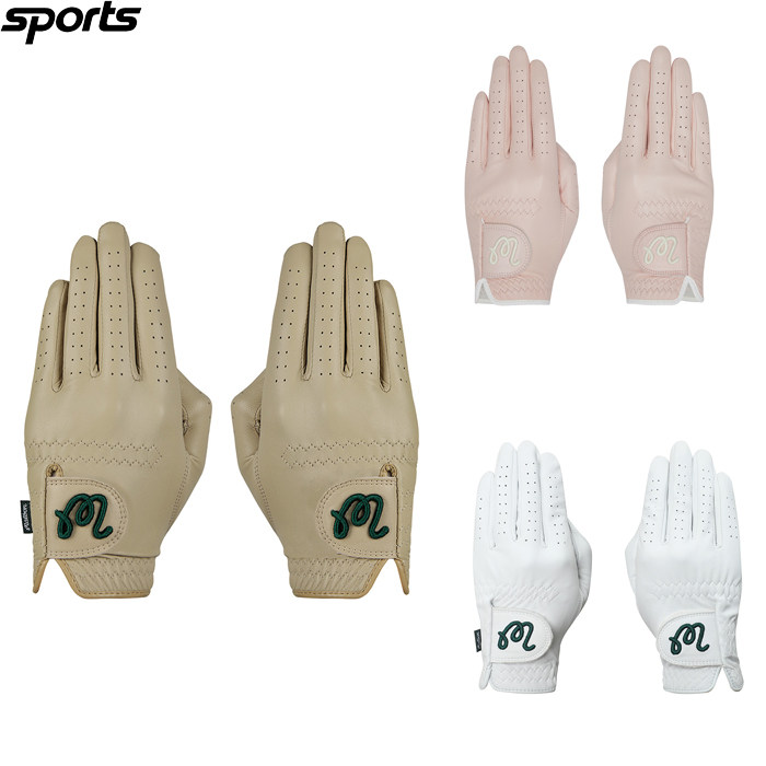 韩国代购malbon高尔夫球配饰26春夏女标志透气运动休闲双手手套