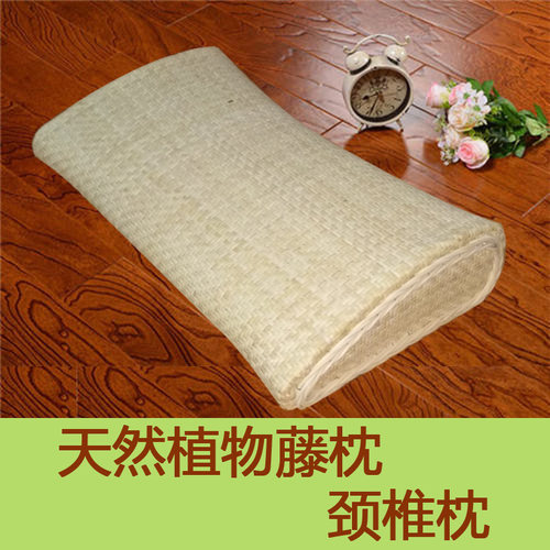 手工编织天然藤编枕头
