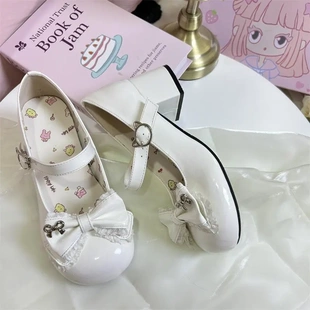 【花蕾兔兔】萝莉的梦境原创Lolita圆头甜美可爱lo鞋原创软妹单鞋