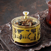 中东阿拉伯节日糖果零食收纳盒家用家居装 饰品客厅摆件