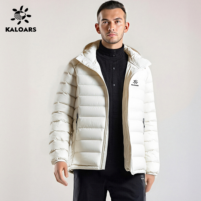 凯乐石薄荷90鸭绒轻量排骨羽绒服