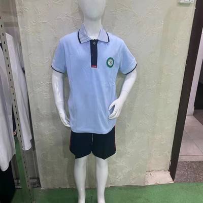 现货（安吉县良朋小学）1-6年级校服夏季运动春秋学生男女棒球服