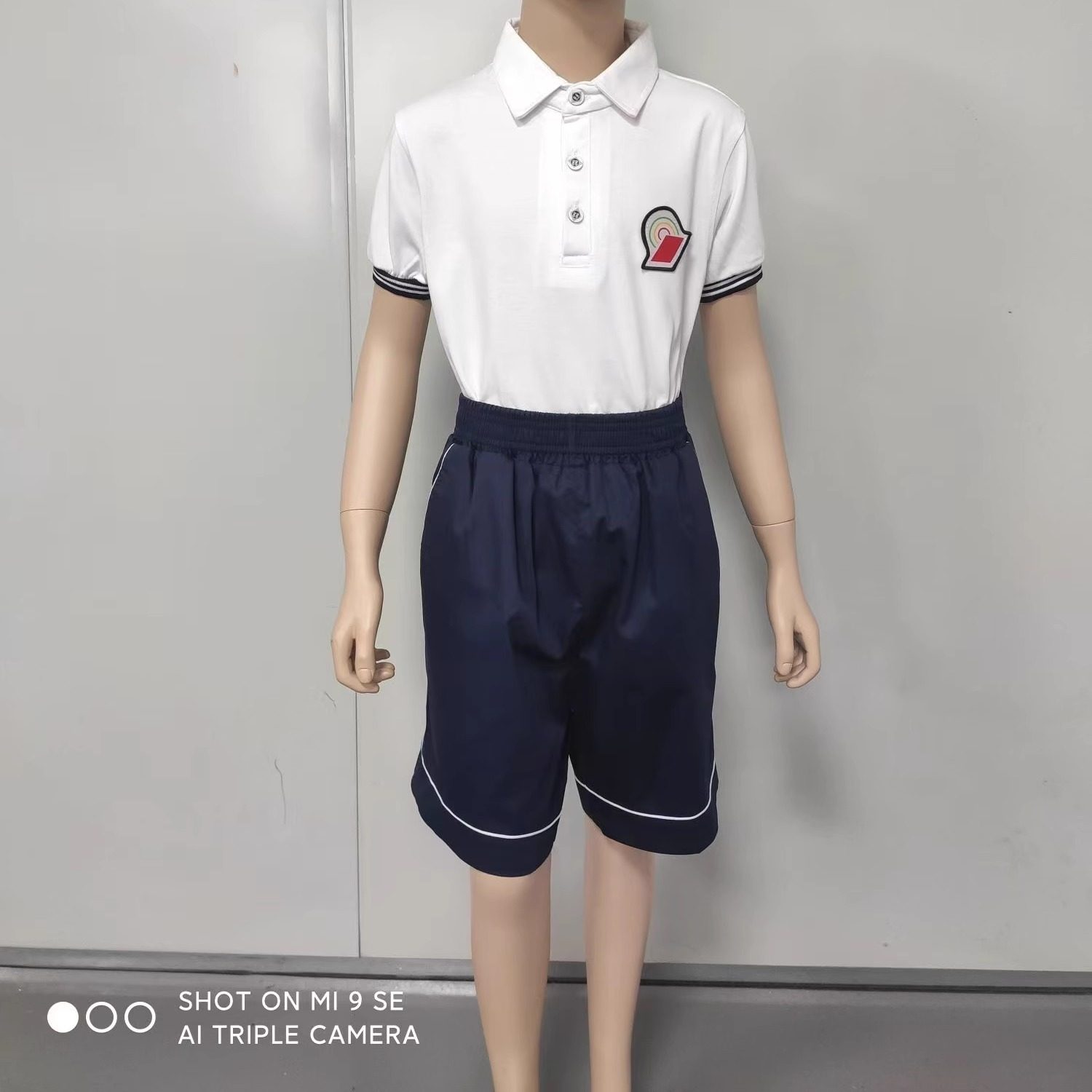现货【杭州市临平区育才实验小学 校服】夏季春秋运动装棒球服