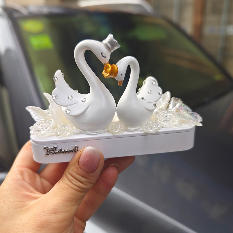 跨境热销停车号码牌摆件高端女留号器车上手机移车挪车电话牌卡通