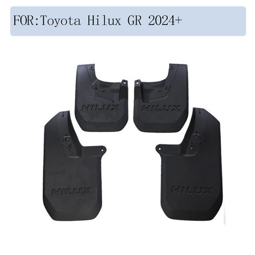适用于24-26丰田海拉克斯 Toyota Hilux GR 挡泥板 挡泥皮 挡泥胶