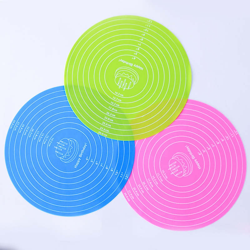 蛋糕转盘防滑垫裱花转台焙用托盘