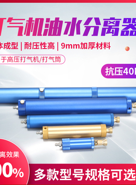30mpa高压充气泵油水分离器潜水瓶呼吸耐压活性炭空气过滤器