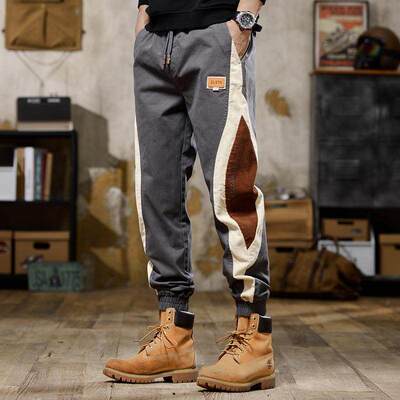 工装裤男纯棉高级感潮牌休