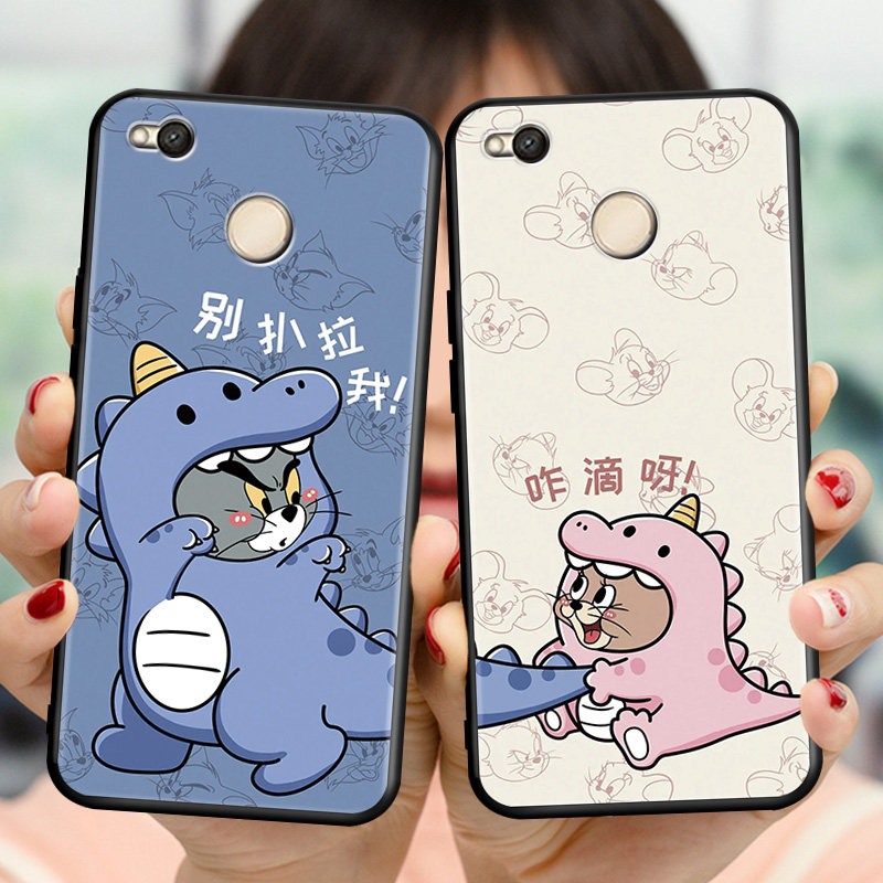 适用红米4X手机壳mae136卡通可爱mat136网红情侣redmi4x新款防摔radmi4x全包软壳hm4x简约文字redmi4x保护套