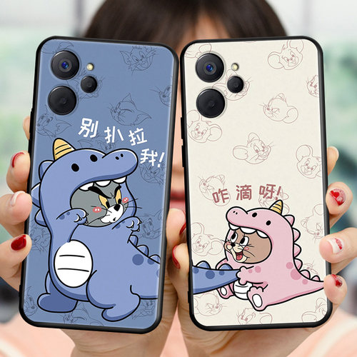 适用realme10手机壳oppo网红realme真我10防摔保护套rmx3615新款全包软壳realma10个性情侣raelme10时尚文字