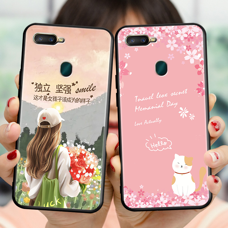 适用OPPOA7手机壳防摔个性OPPOa7软壳全包边0PP0a7保护套OPPO硅胶oppoa7彩绘pbftoo外壳PBFM00高级彩绘男女款
