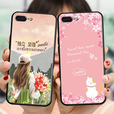 彩绘磨砂软套抗震防摔送精美赠