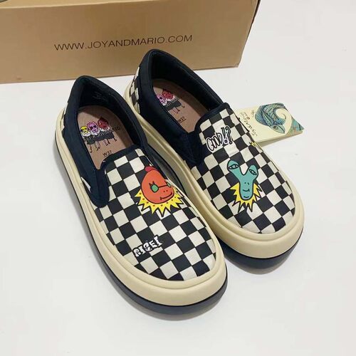 专柜玛丽正品女鞋22秋季款一脚蹬厚底浅口帆布鞋休闲乐福鞋87206W