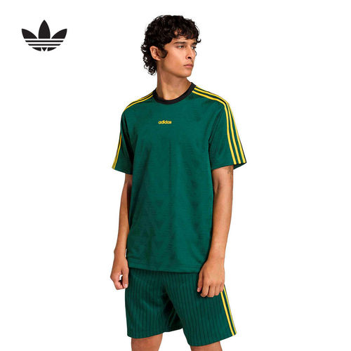 阿迪达斯三叶草男短袖运动T恤