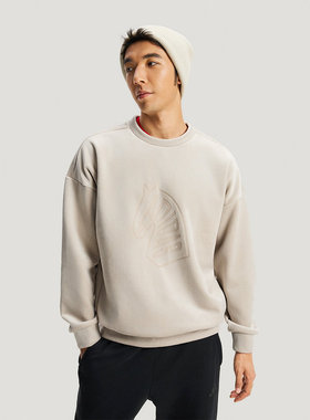 Adidas阿迪达斯男子马年绒面圆领卫衣套头衫KE4069/KE4067/KE4068