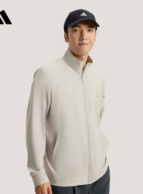 Adidas阿迪达斯26春夏新款男士立领运动休闲夹克外套KW4773KW4772