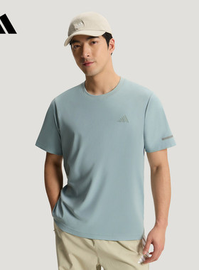阿迪达斯男26夏季新款圆领休闲运动短袖T恤KX2741/KX2740/KX2742
