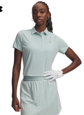 安德玛UA女装2026春季新款训练运动服健身潮流POLO衫上衣6009805